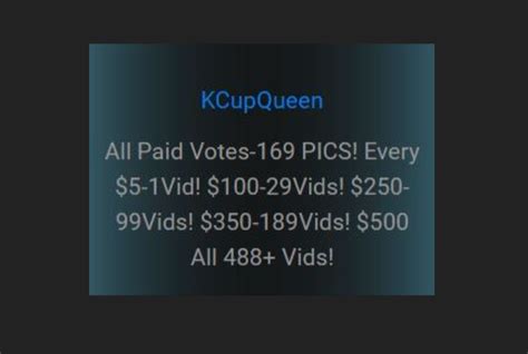 kcupqueen porn|KCupQueen